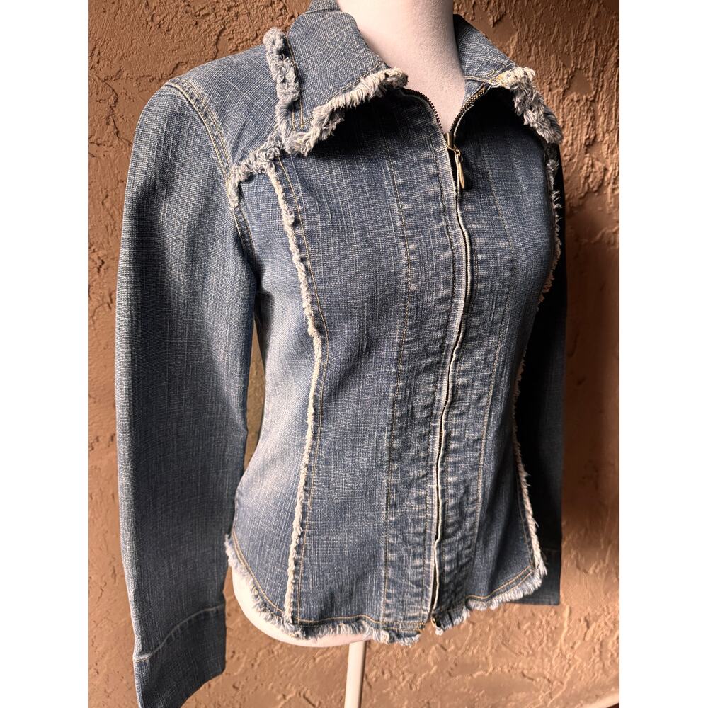 Shakers “Free Miss Style” Vintage Denim Jacket Size S - Picture 2 of 10